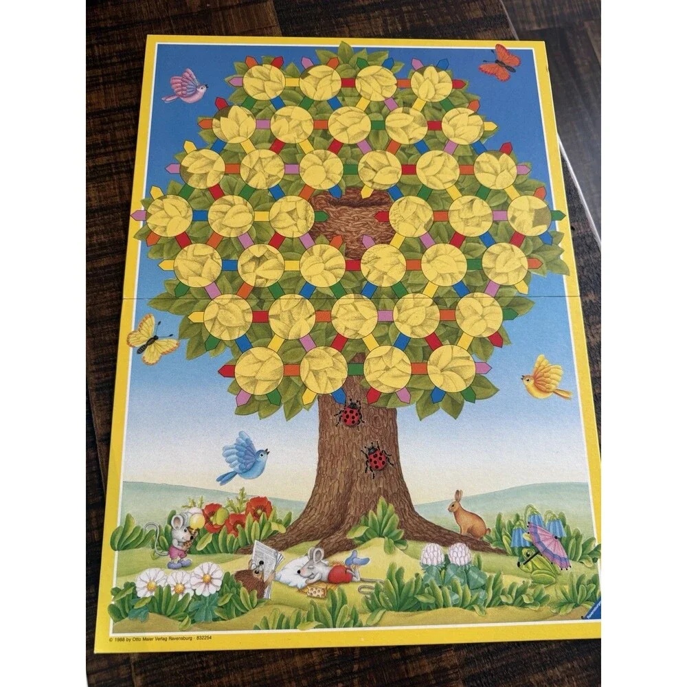 1988 Baby Bird Board Game  Ravensburger Discovery Toys Complete Great Condition
